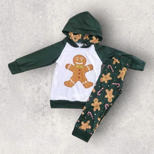 *PRE-ORDER* Christmas Gingerbread and Milk Pant Set