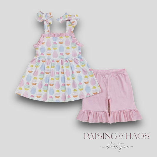 *PRE-ORDER* Easter Shorts Set