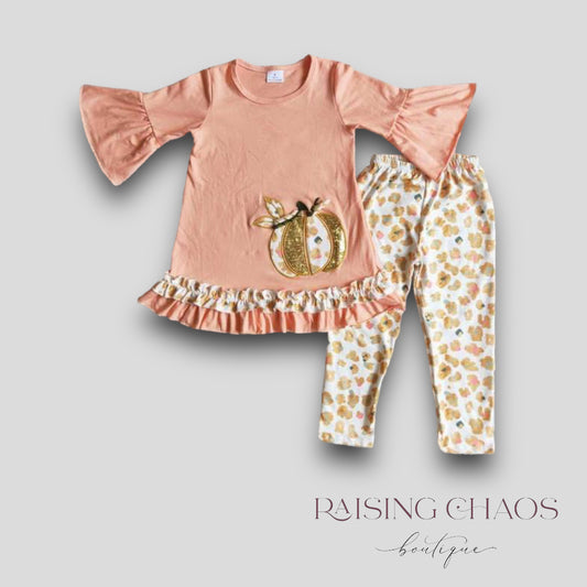 *PRE-ORDER* Fall Pumpkin Pant Set