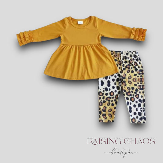 *PRE-ORDER* Fall Leopard Pant Set