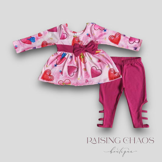 *PRE-ORDER* Valentine's Pants Set