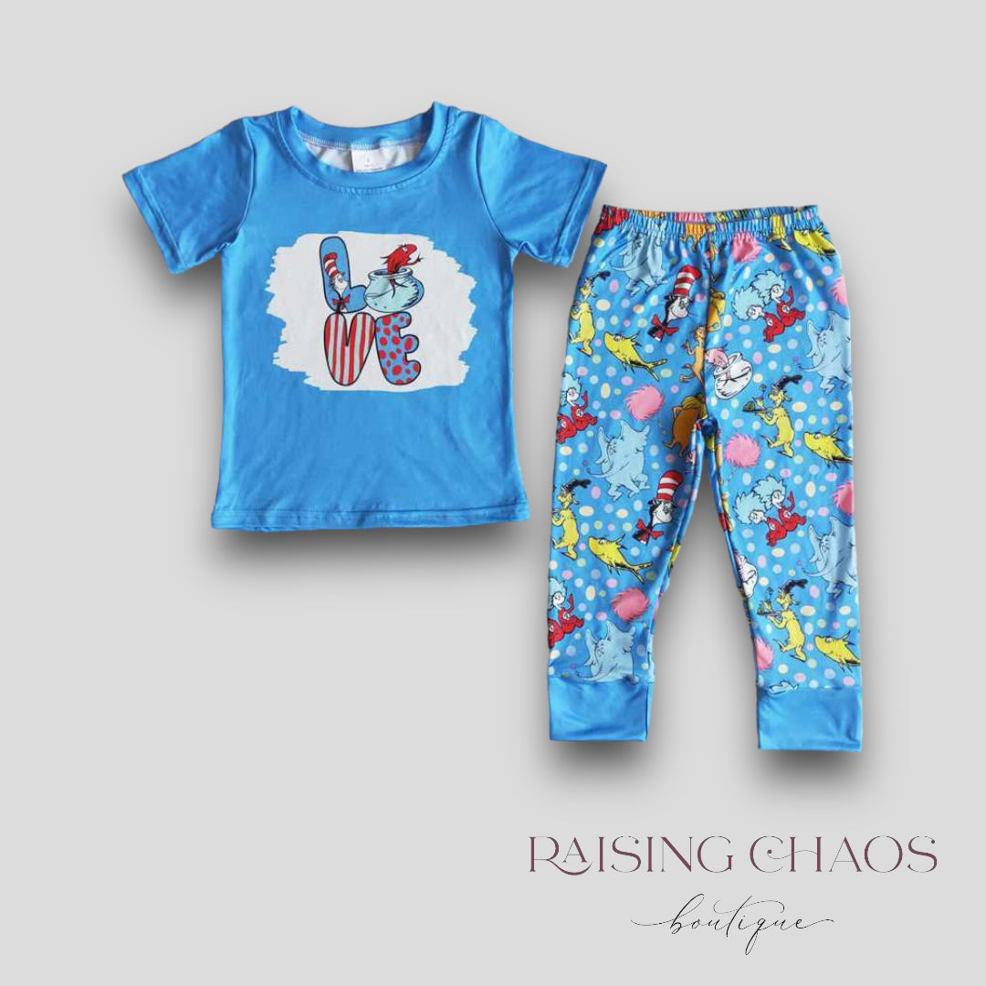 *PRE-ORDER* Reading Pant Set