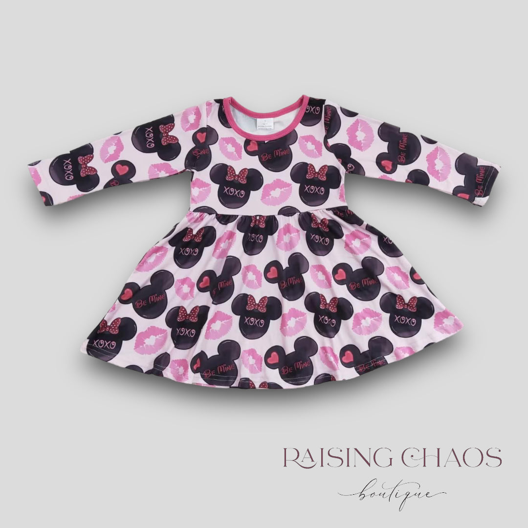 *PRE-ORDER* Valentine's Mouse Twirl Dress