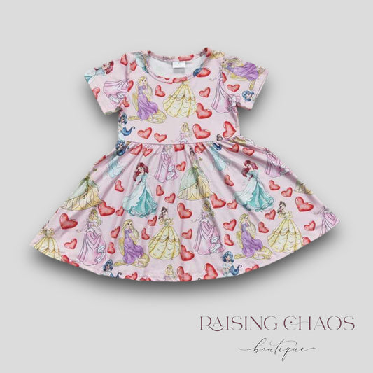 *PRE-ORDER* Valentine's Princess Twirl Dress