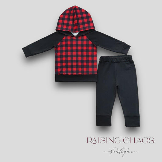 *PRE-ORDER* Plaid Pant Set