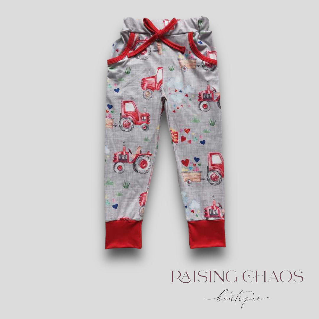 *Pre-Order* Valentine's Tractor Joggers