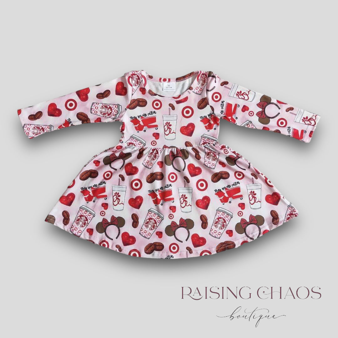 *PRE-ORDER* Valentine's Twirl Dress