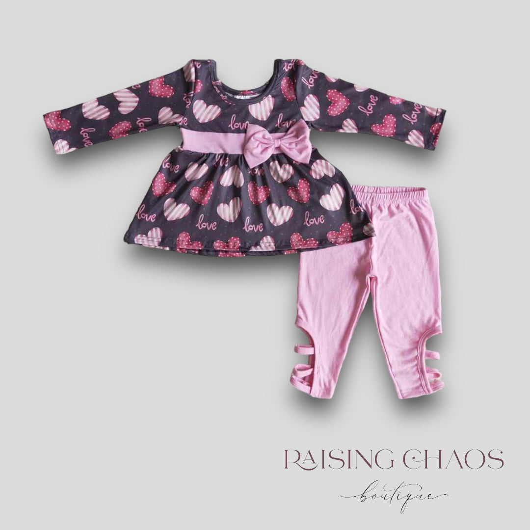 *PRE-ORDER* Valentine's Pant Set