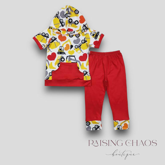 *PRE-ORDER* Valentine's Trucks Pant Set