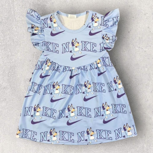 *PRE-ORDER* Heeler Swoosh Twirl Dress