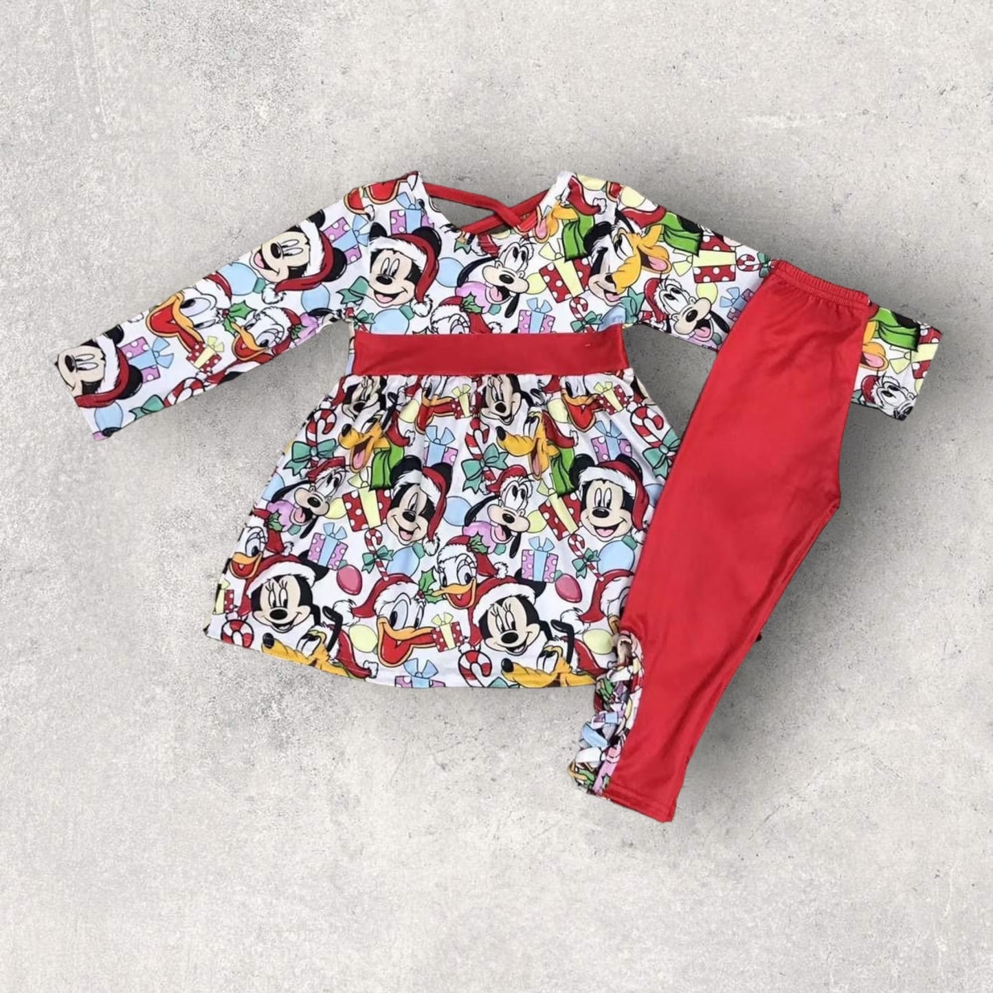 *PRE-ORDER* Christmas Mouse Pants Set