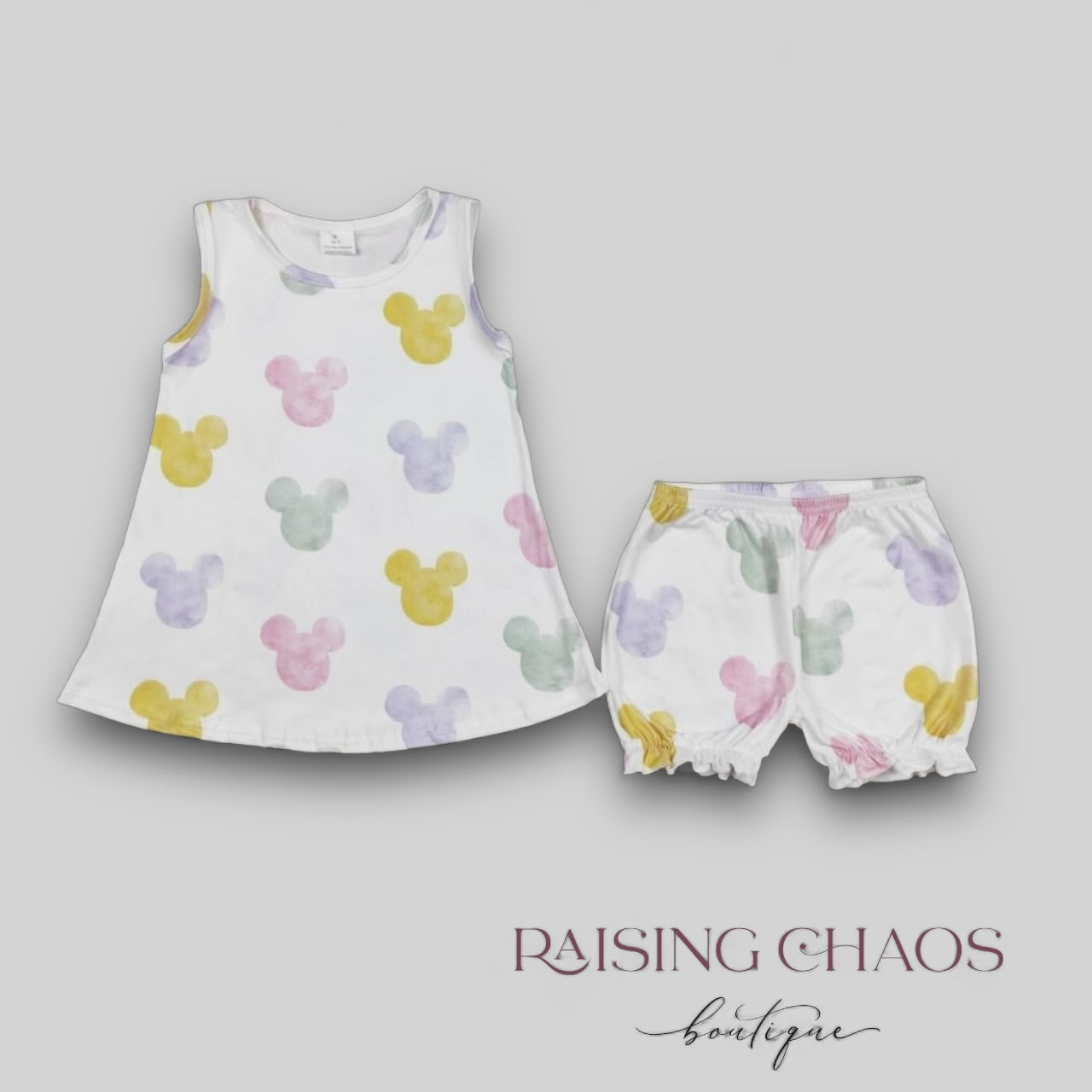 *PRE-ORDER* Happiest Place Shorts Set