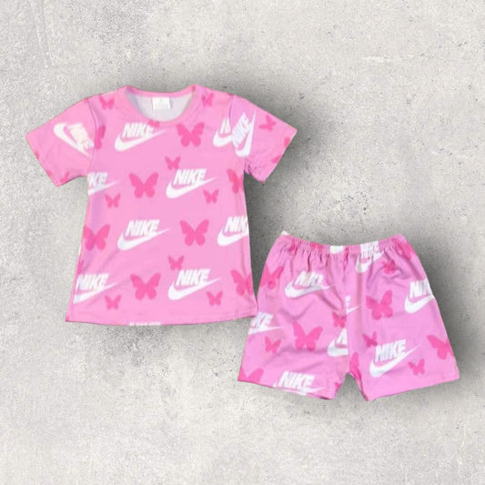 *Pre-Order* Swoosh Butterfly Shorts Set