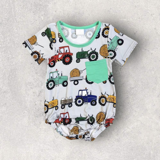 *PRE-ORDER* Tractor Romper