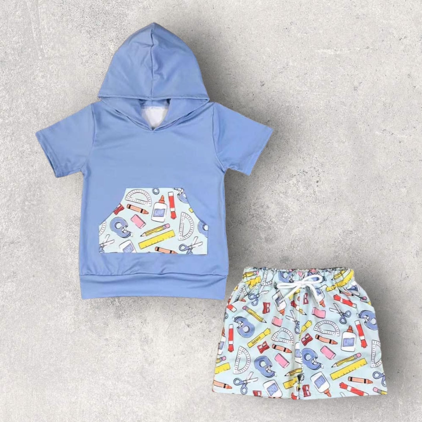 *Pre-Order* Back To School Shorts Set