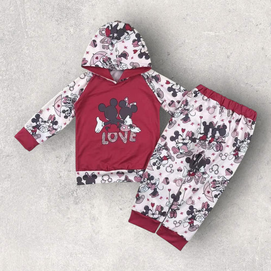 *PRE-ORDER* Valentine's Mouse Pant Set