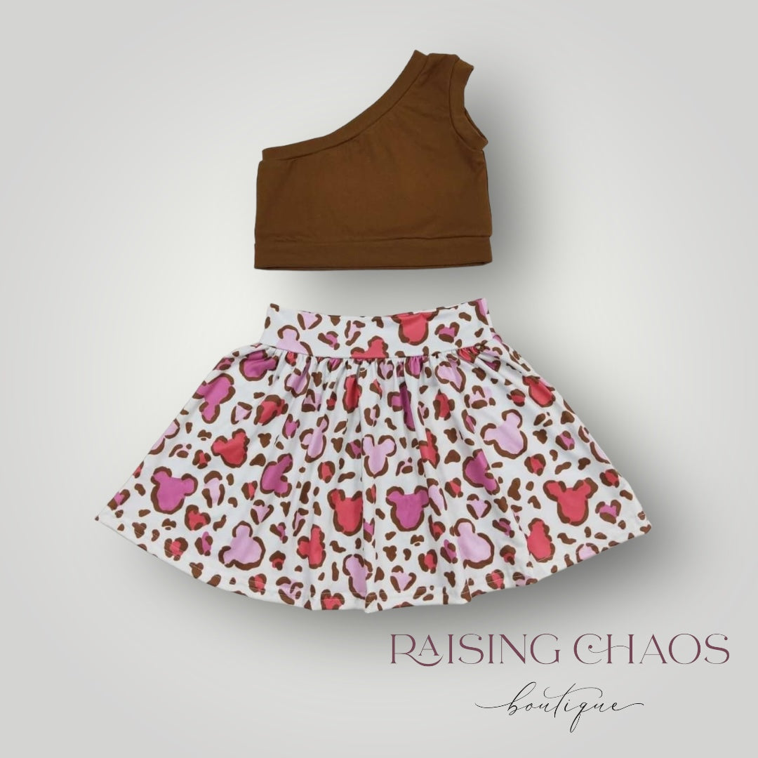 *PRE-ORDER* Happiest Place Skirt Set