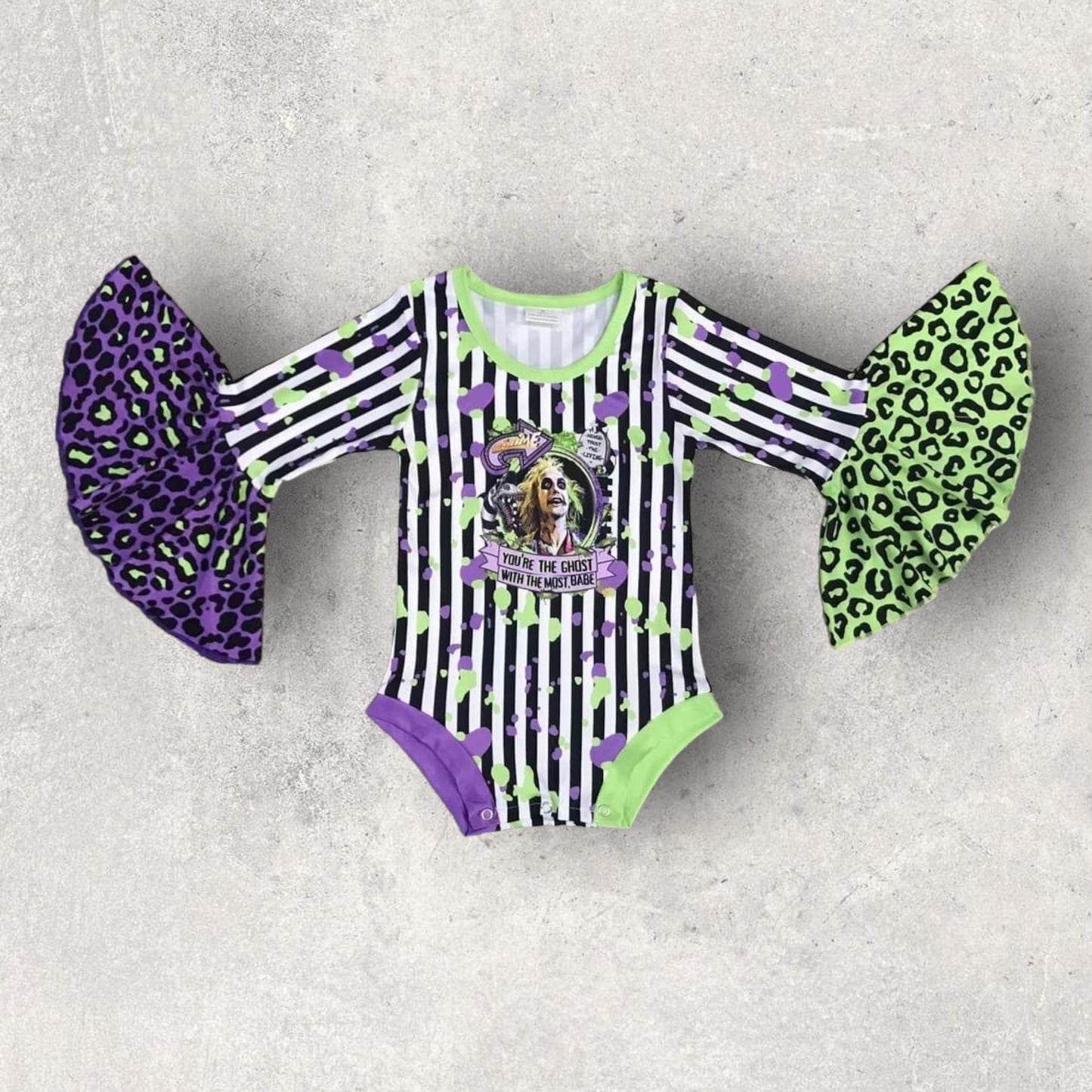 *PRE-ORDER* Halloween Beetlejuice Romper