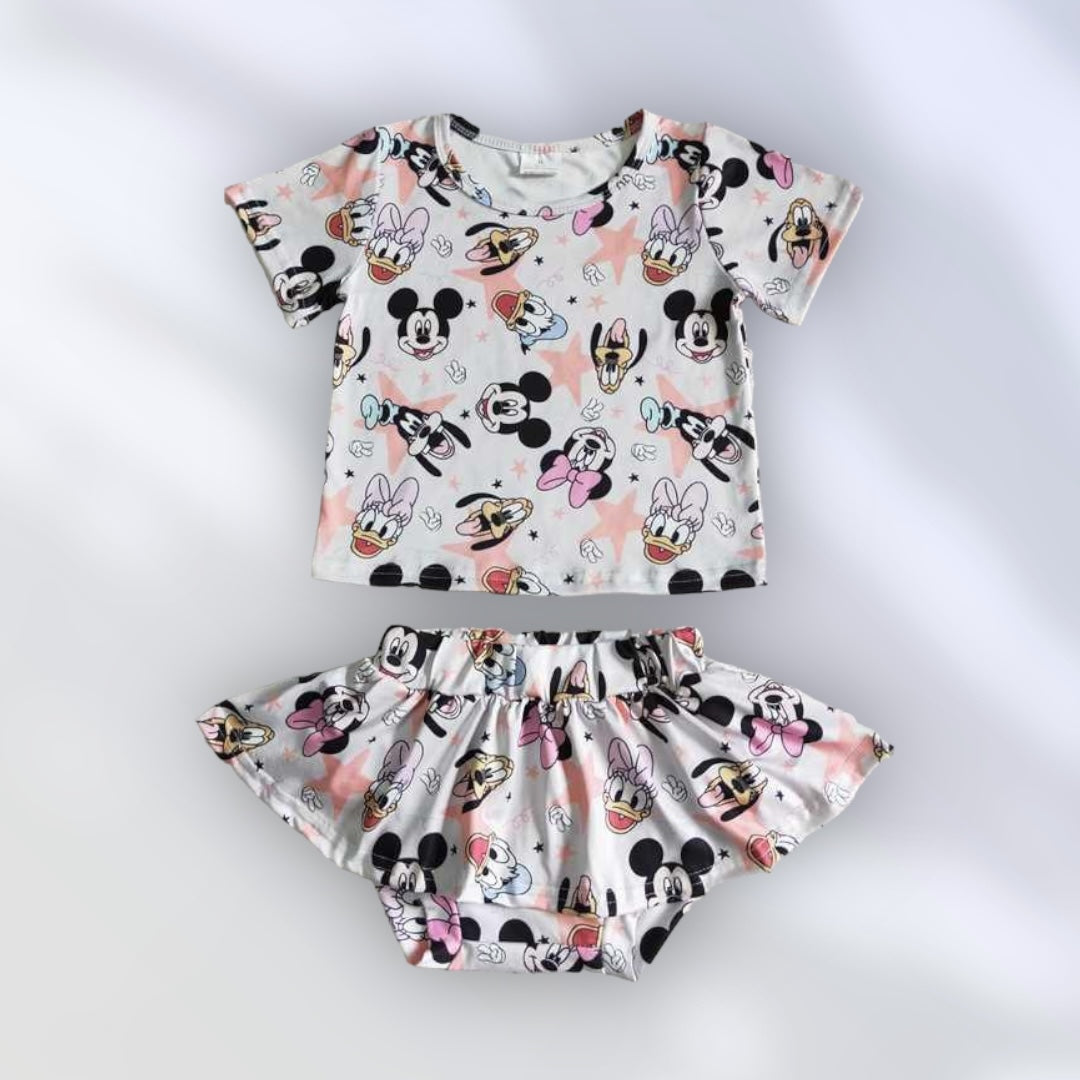 *PRE-ORDER* Mouse Skirted Bummies Set