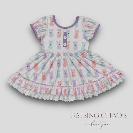 *PRE-ORDER* Easter Heeler Twirl Dress