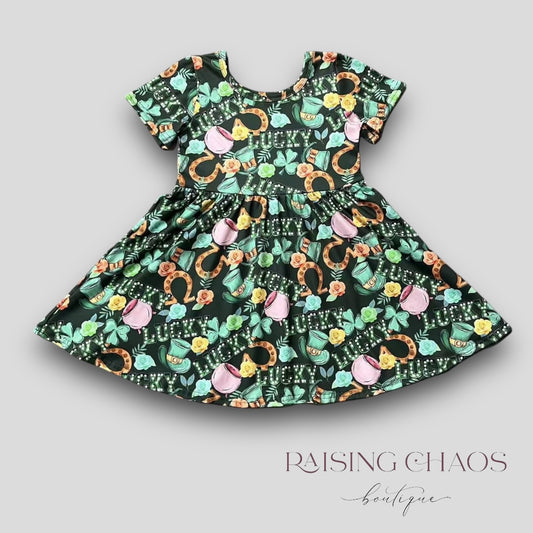 *PRE-ORDER* St. Patrick's Twirl Dress