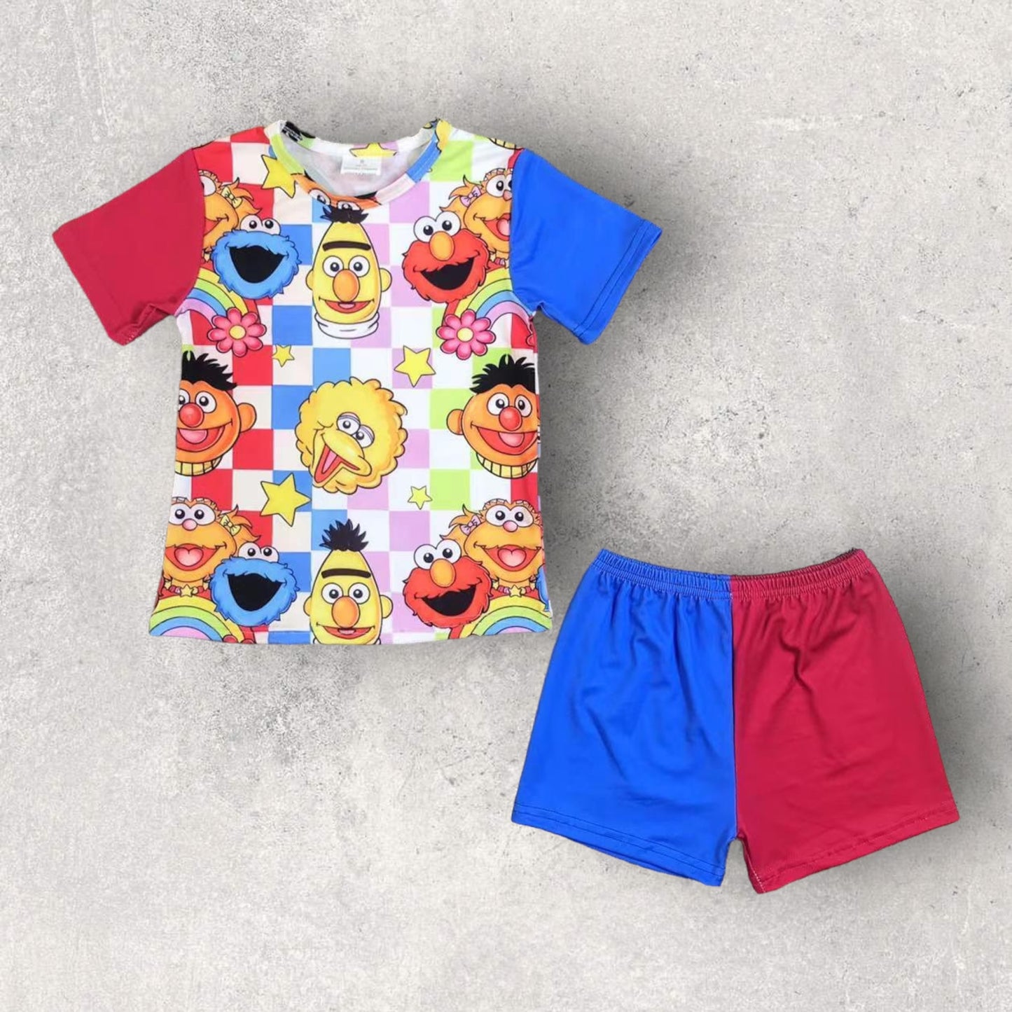 *PRE-ORDER* Sesame Street Shorts Set