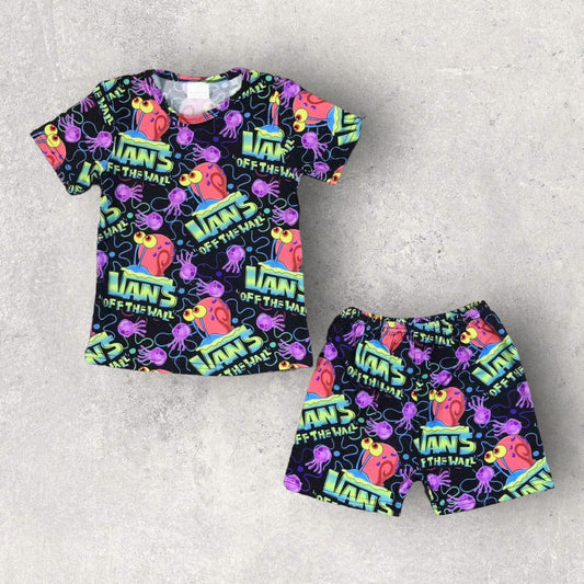 *Pre-Order* Off The Wall SpongeBob Shorts Set