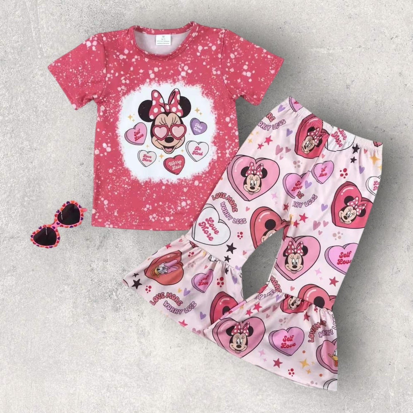 *PRE-ORDER* Valentine's Mouse Pant Set