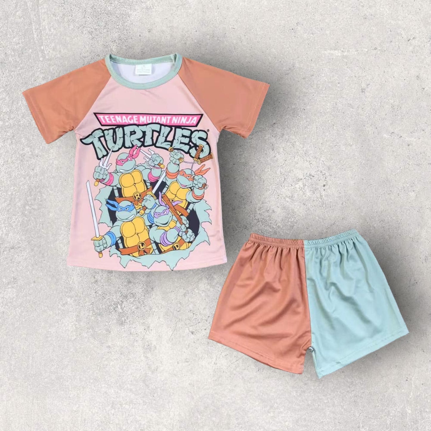 *Pre-Order* Turtles Shorts Set