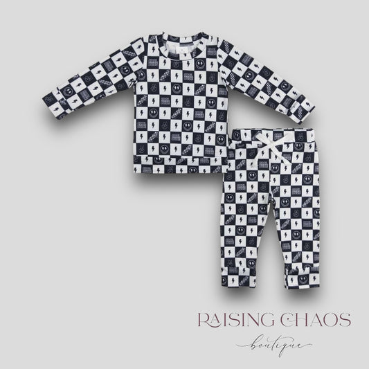 *PRE-ORDER* Checker Pants Set