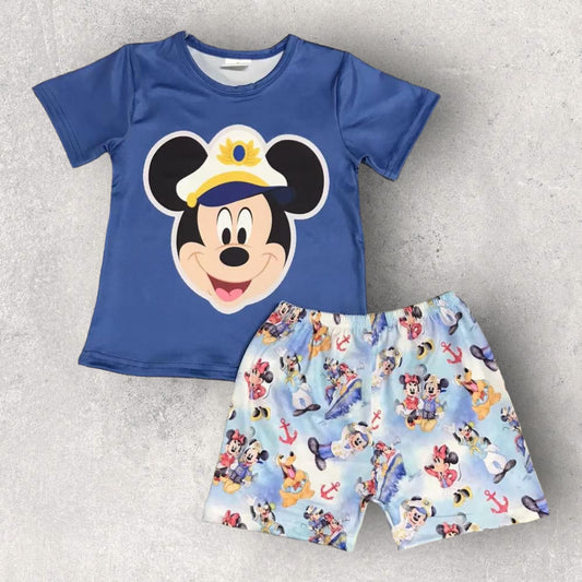 *Pre-Order* Mouse Cruise Shorts Set