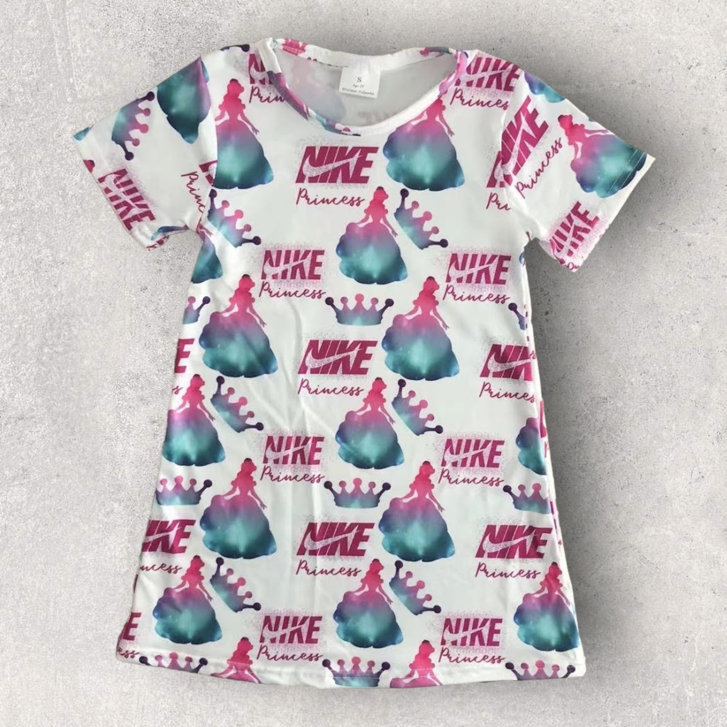 *PRE-ORDER* Swoosh Princess Tee Dress