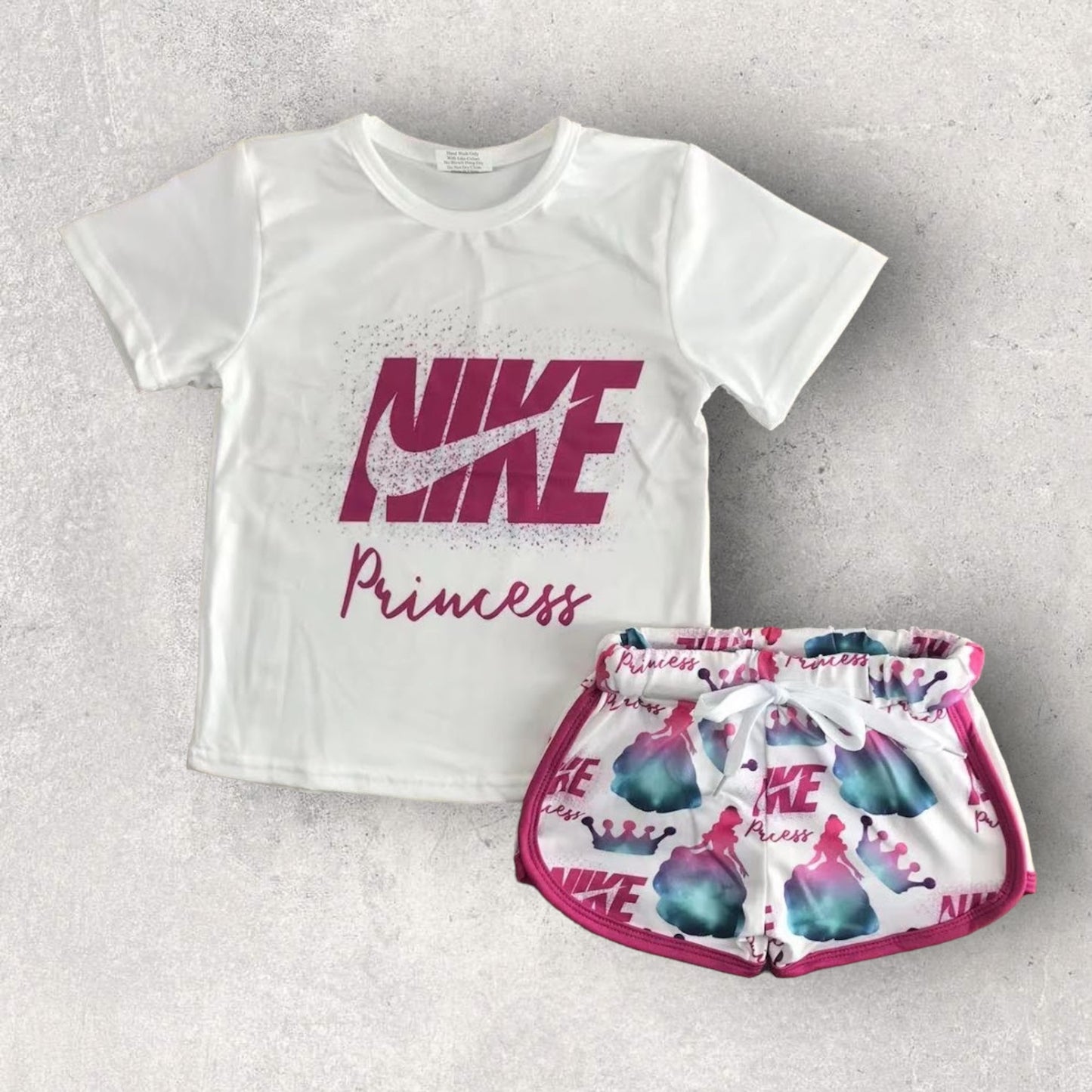 *Pre-Order* Swoosh Princess Shorts Set