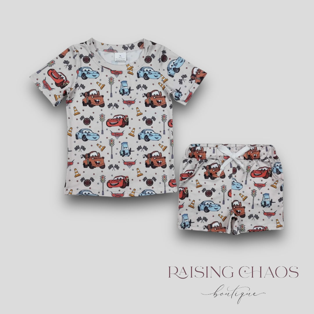 *PRE-ORDER* Cars Shorts Set