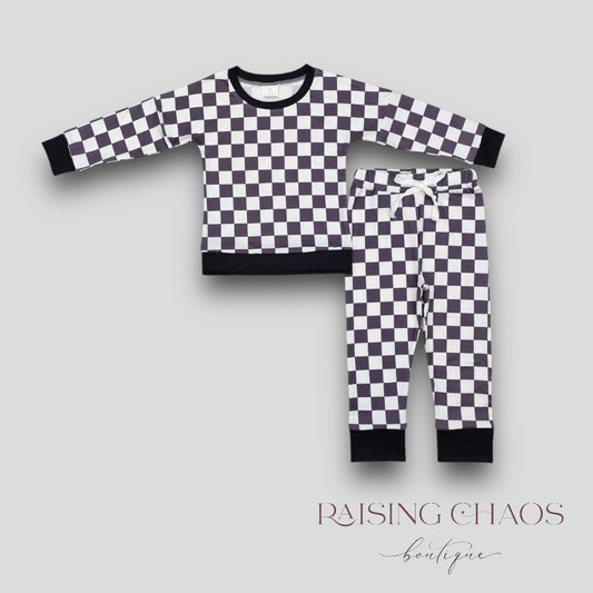 *PRE-ORDER* Checker Pants Set