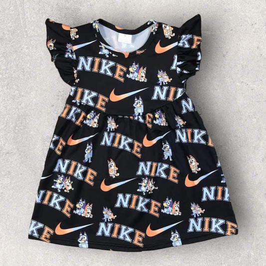 *PRE-ORDER* Heeler Swoosh Twirl Dress