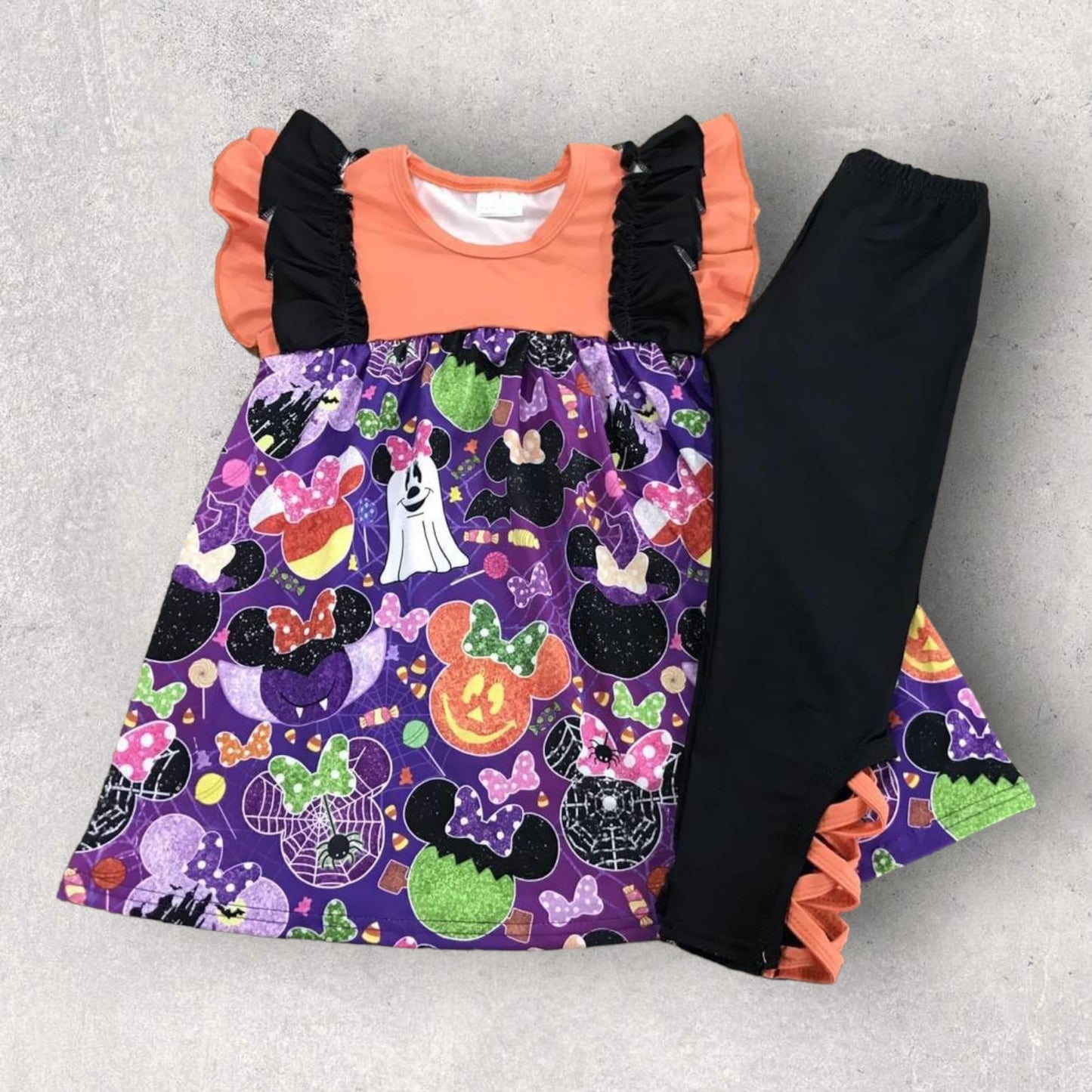 *PRE-ORDER* Halloween Mouse Pants Set