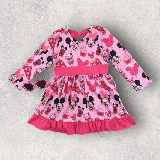 *PRE-ORDER* Valentine's Mouse Twirl Dress