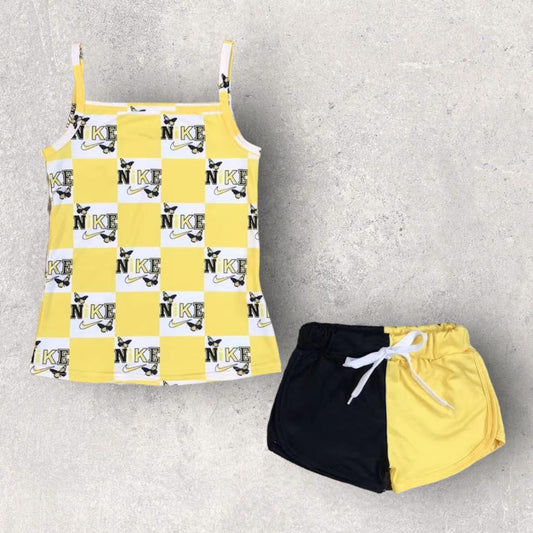 *Pre-Order* Swoosh Tank Shorts Set