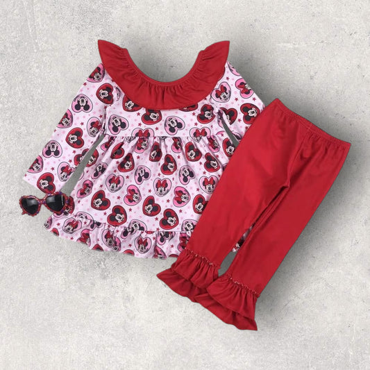 *PRE-ORDER* Valentine's Mouse Pant Set