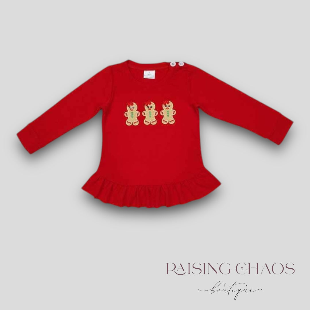 *PRE-ORDER* Christmas - Gingerbrread Long Sleeve