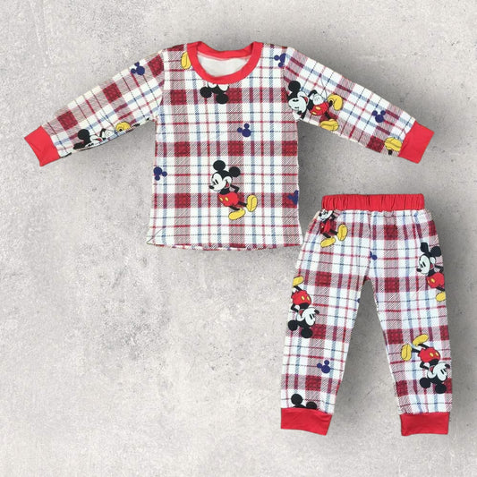 *Pre-Order* Mouse Plaid Lounge Set