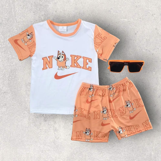 *Pre-Order* Swoosh Heeler Shorts Set