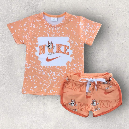 *Pre-Order* Swoosh Heeler Shorts Set