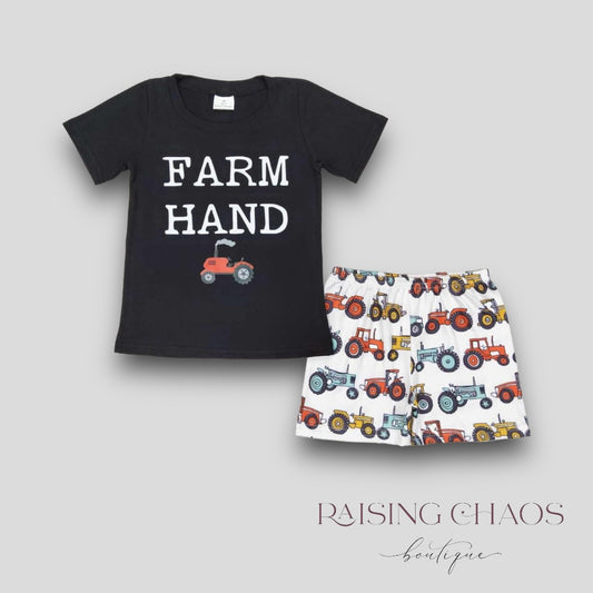 *PRE-ORDER* Farm Hand Shorts Set